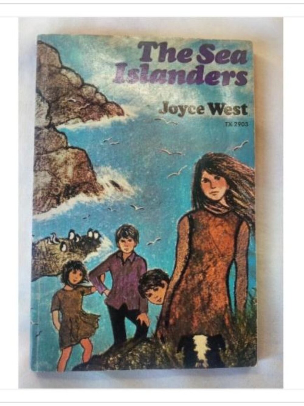 The Sea Islanders Joyce West 1974 First Printing Paperback Book Vintage Novel